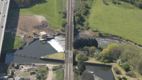 The River Devon Viaduct