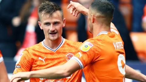 Blackpool celebrate