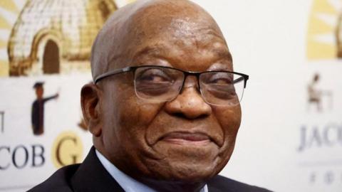 Former South African president, Jacob Zuma, 22 October 2022