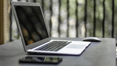 Stock image of laptop