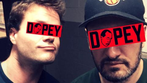 Dopey podcast hosts Chris and Dave