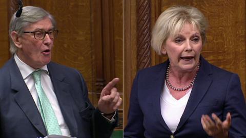 Bill Cash and Anna Soubry