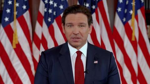 Ron DeSantis delivers speech