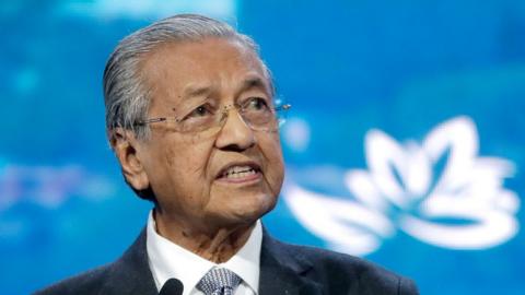 Malaysian Prime Minister Mahathir Mohamad