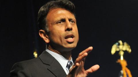 Republican presidential candidate Bobby Jindal.