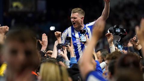 Sheffield Wednesday celebrate victory