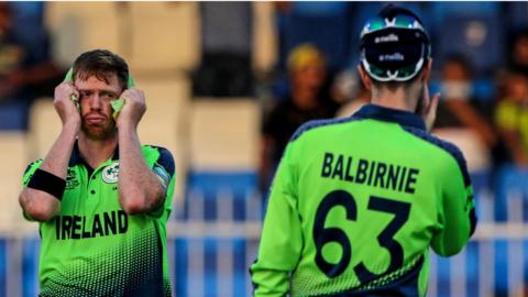 Craig Young and Andrew Balbirnie react to Ireland's T20 World Cup exit