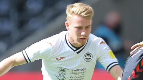 Swansea City's Ollie Cooper
