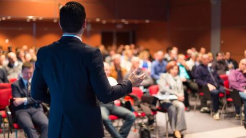 university lecture