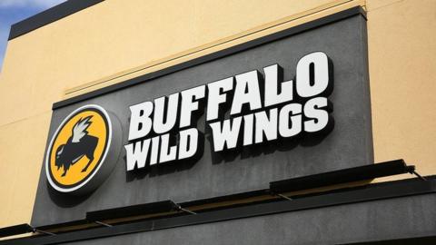 A Buffalo Wild Wings restaurant in Miami, Florida, 28 November 2017