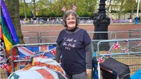 Marie Crowley on The Mall