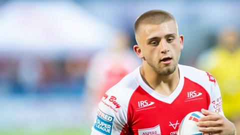 Mikey Lewis in action for Hull KR