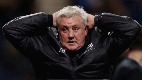 West Brom boss Steve Bruce