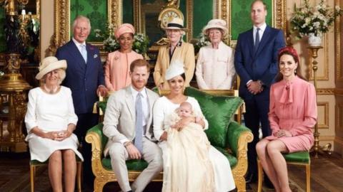 The Duke and Duchess of Sussex's close friends and family attended the ceremony.