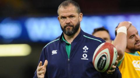 Ireland coach Andy Farrell