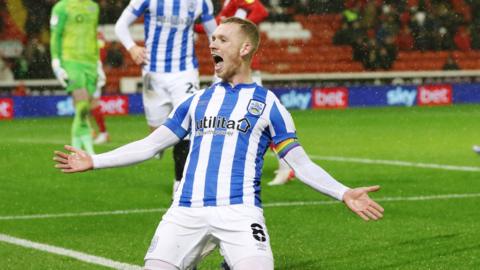 Lewis O'Brien scores for Huddersfield