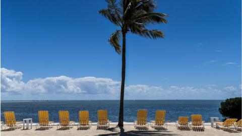 Empty beach, Florida