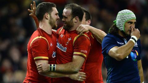Wales defeat Scotland in 2016 in Cardiff