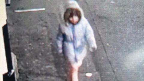 CCTV image of girl in Castlewellan