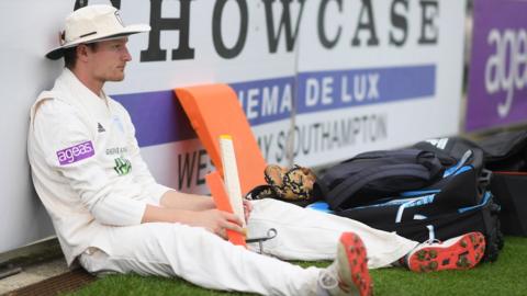 Hampshire batsman Aneurin Donald