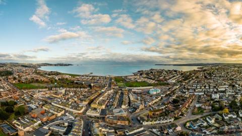 Aerial view of Torbay
