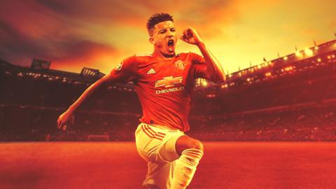 New Manchester United forward Jadon Sancho