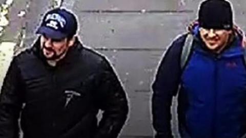 Two men named as suspects in the poisoning of a Russian ex-spy in the UK say they were just tourists.