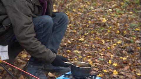 Homeless man lives in woods for five months
