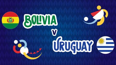 Bolivia v Uruguay badge graphic