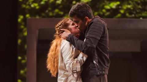 The production stars Bally Gill as Romeo and Karen Fishwick as Juliet