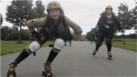 The roller derby teams are taking inspiration from a man who travelled to see Martin Luther King Jr.