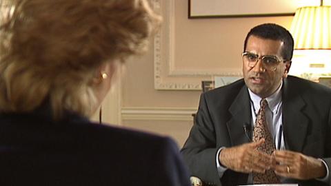 Martin Bashir interviewing Princess Diana
