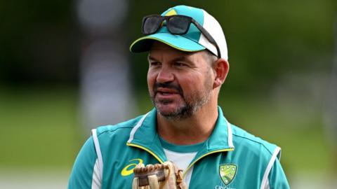 Matthew Mott coaching in Australia kit