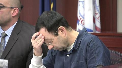 Larry Nassar in court