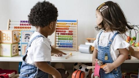 Children in nursery