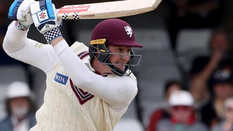 Matt Renshaw bats for Somerset