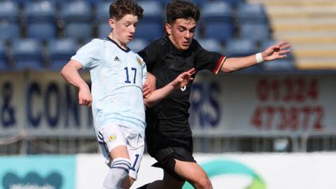 Scotland U17 player Dylan Lobban