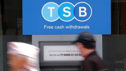 TSB cash machine