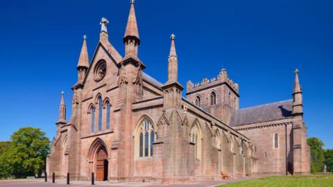 St Patrick's Church of Ireland cathedral in County Armagh
