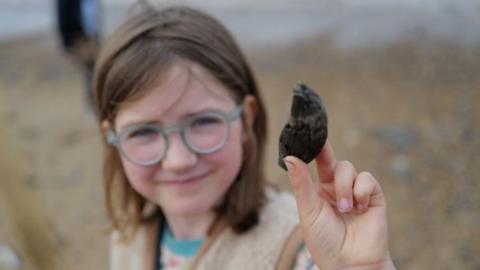 Etta with bear tooth