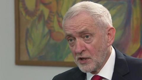 Labour leader Jeremy Corbyn explains why military action in Syria must be stopped "at the present time".