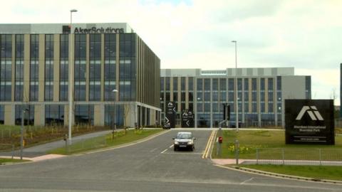 Aker offices in Aberdeen