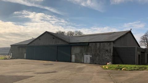 Hangar at Filton Airfield