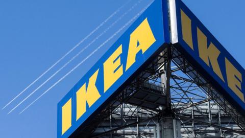 The Ikea sign