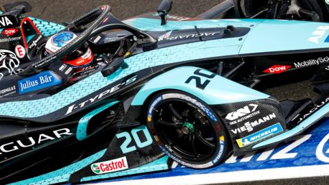 Mitch Evans of Jaguar Racing