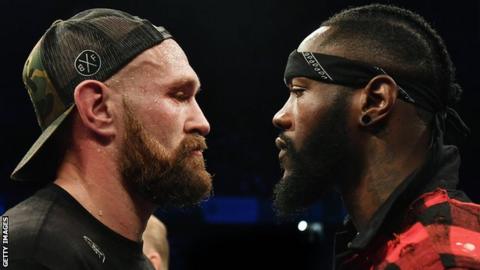 Tyson Fury and Deontay Wilder