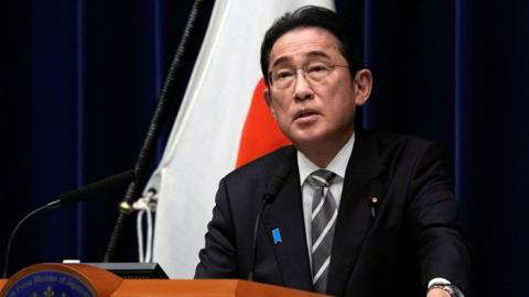 Japanese Prime Minister Fumio Kishida on 13 December
