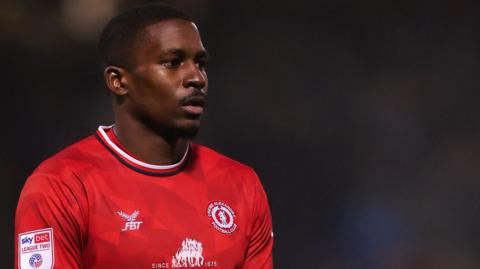 Shilow Tracey in action for Crewe
