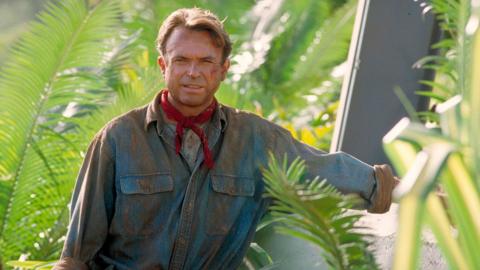 Sam Neill in 1993 Jurassic Park