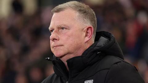 Stoke manager Mark Robins did not like the fans booing his players